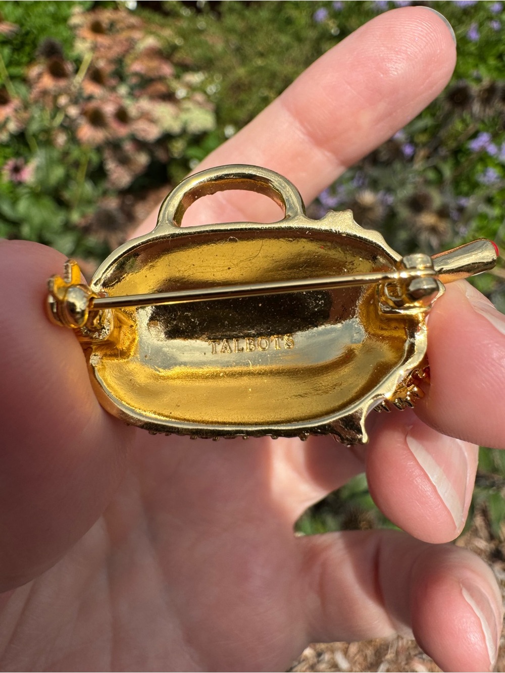 Talbots Holiday Brooch - Picture 7 of 14